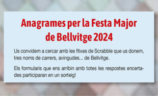 Anagrames Bellvitge 2024